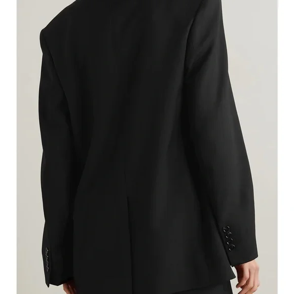 Acne Studios - recycled grain de poudre blazer